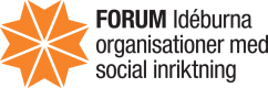 logga forum idéburna organisationer med social inriktning